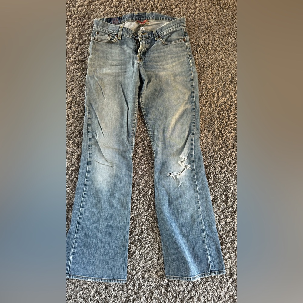 Lucky brand boot leg